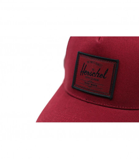 trucker Herschel bordeauxrode pa